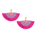 Pink Half Moon Tassel