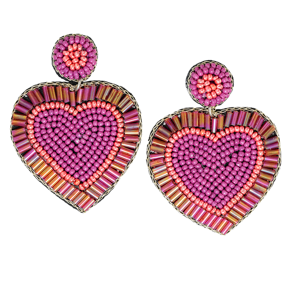 Iridescent Pink Heart