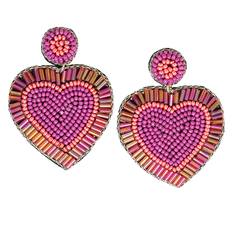 Iridescent Pink Heart