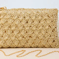 Pearl Golden Hand-Knitted Sling