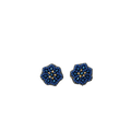 Petite Blue Button