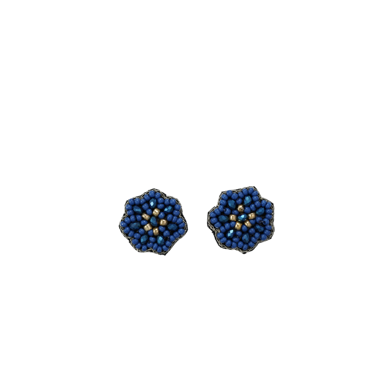 Petite Blue Button
