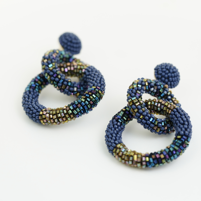 Twinkle Double Hoops
